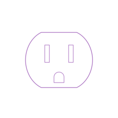 Fixture Types Plugs Electircal Sockets Sketch Style Svg Vector, Free Vectors File